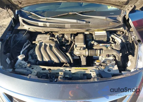 2015 Nissan Versa 1.6 Sv from USA, damaged, VIN 3N1CN7AP7FL806581